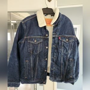 Levi Strauss Sherpa Trucker Jean Jacket